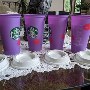 Starbucks Reusable Hot Lips Cups